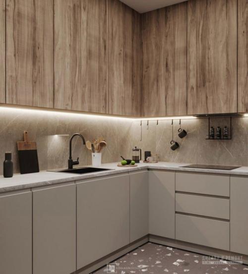 Уютный свежий интерьер с эко - ноткой. 03