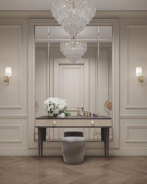 Прихожая в стиле - современная классика.