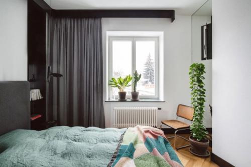 Черно-белая квартира по мотивам баухауса. 03