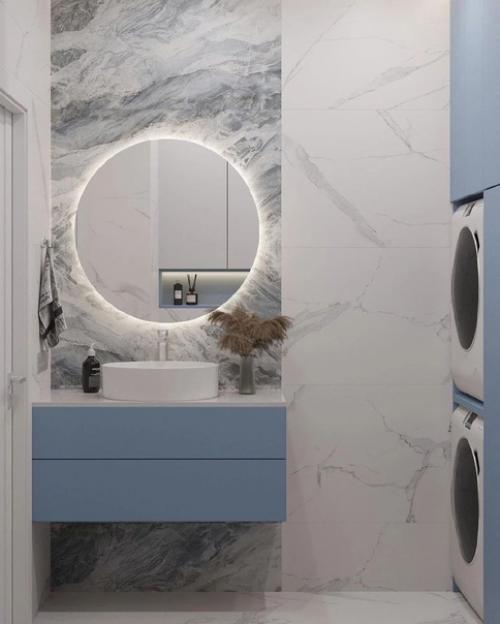 Голубой цвет является одним из самых безопасных для дизайна интерьера, поскольку с ним очень трудно переборщить. 05