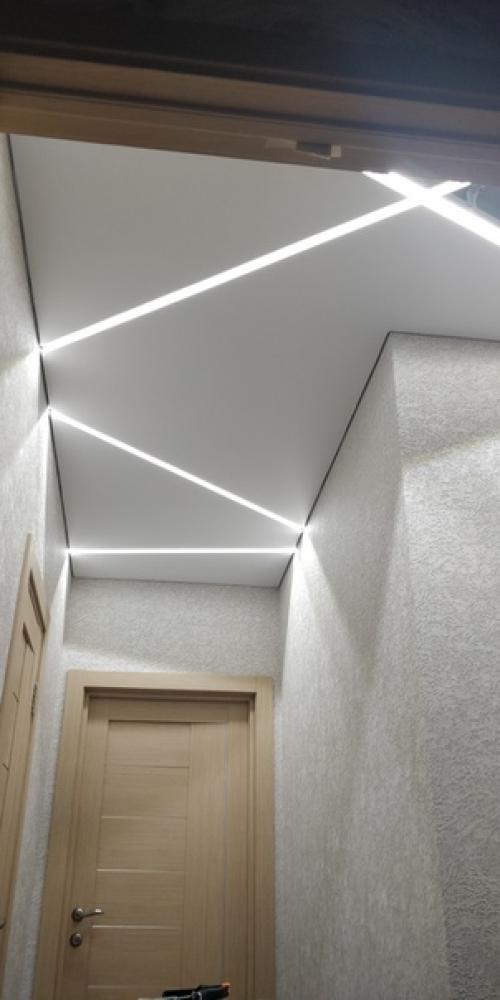 Супер!  Мы тоже так хотели сделать, только с натяжным потолком больно геморно потом возиться. 01