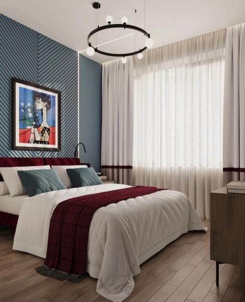 Дизайн - проект небольшой квартиры для временного проживания. 03