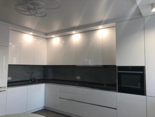 Красавцы) но!  Сейчас начнётся, кухня слишком белая, вытяжка стеклянная. 07