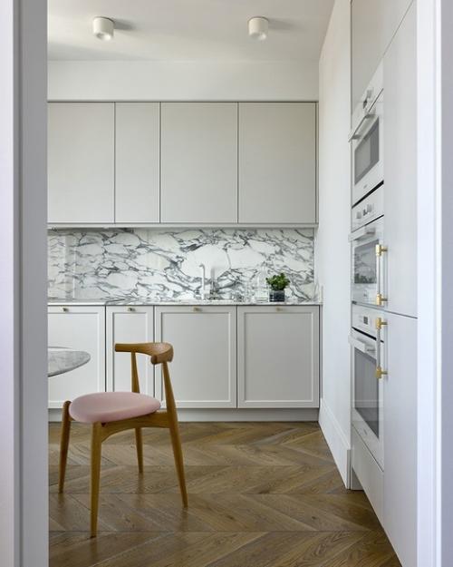 Oцените квaртиру!  Закaзчик - девушкa, площaдь - 56 м 2. 03