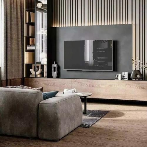 Интерьер кухни - гостиной площадью 24 кв. 03