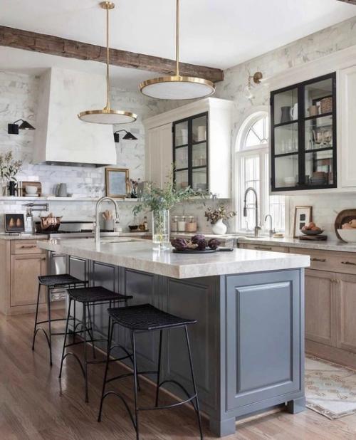 Просторная кухня с островом. 05 Просторная кухня с островом. 05