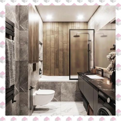 Ванная комната площадью - 4. 87 кв. 02