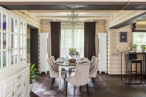 Интерьер загородного дома в классическом стиле. 02