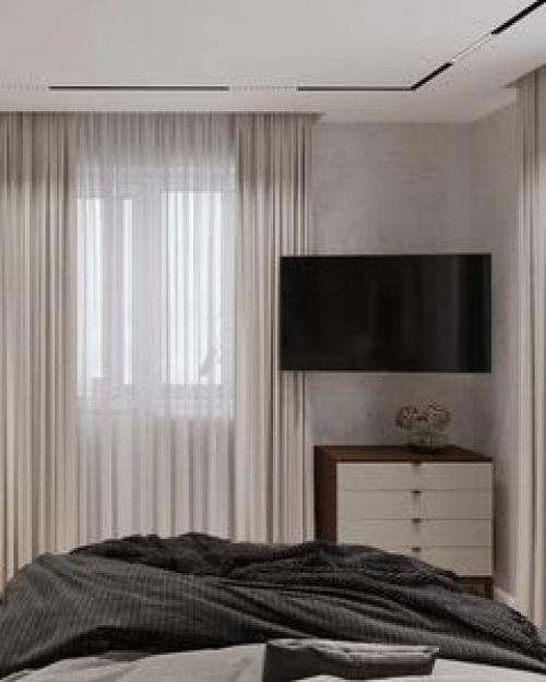 Небольшая, но очень функциональная спальня. 02