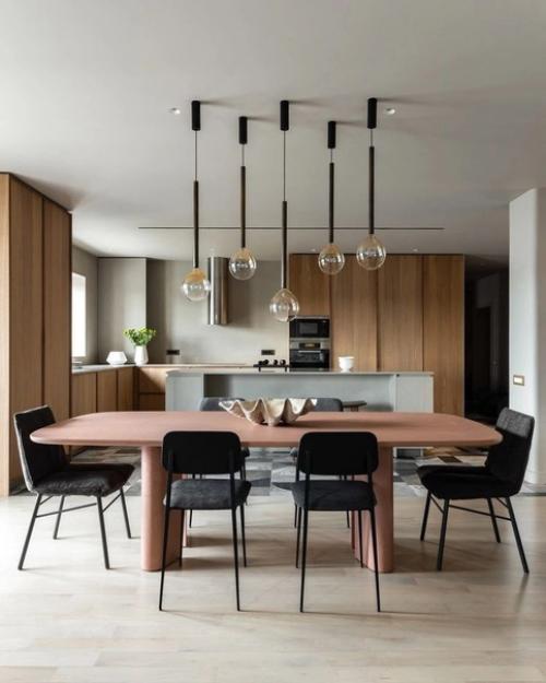 Спокойный интерьер с нотками джапанди. 01