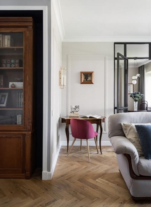 Суперудобная круговая планировка в двушке.