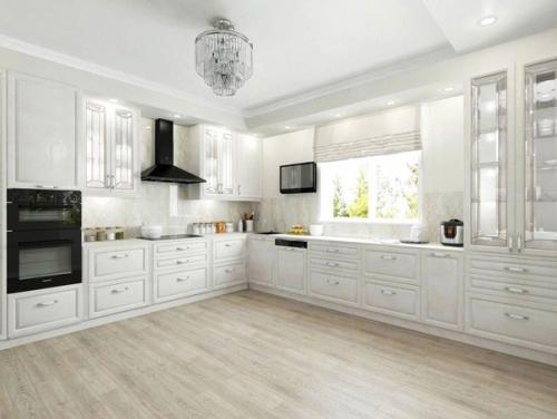 Кухня - гостиная с элементами классики. 03