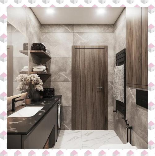 Ванная комната площадью - 4. 87 кв. 04