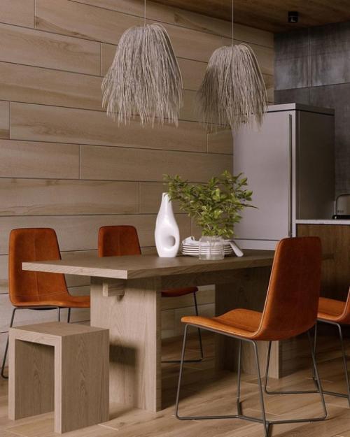 Загородный дом, с яркой теплой атмосферой. 03