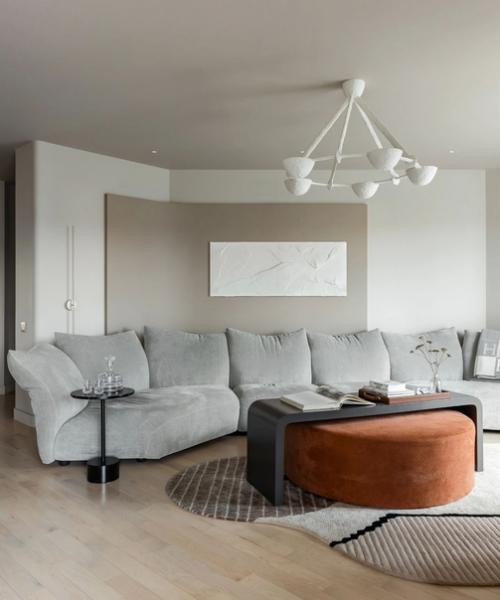 Спокойный интерьер с нотками джапанди. 03