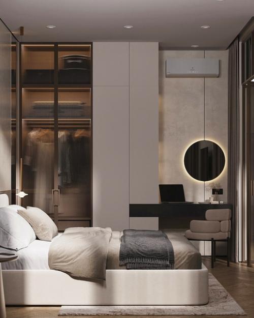 Невероятно.  И какой прекрасный дизайн - проект однокомнатной квартиры, площадью - 45 кв. 05