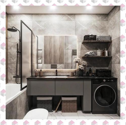 Ванная комната площадью - 4. 87 кв. 06