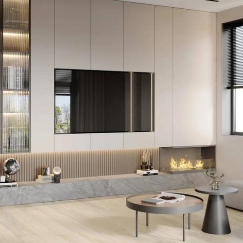 Просторная и светлая кухня - гостиная. 03