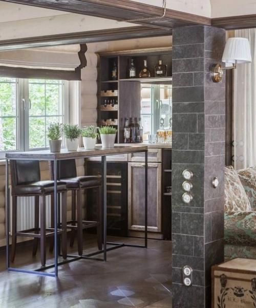 Интерьер загородного дома в классическом стиле. 03