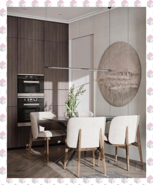 Такая планировка кухни - гостиной очень часто встречается в небольших квартирах, где нет возможности сделать полноценную гостиную.