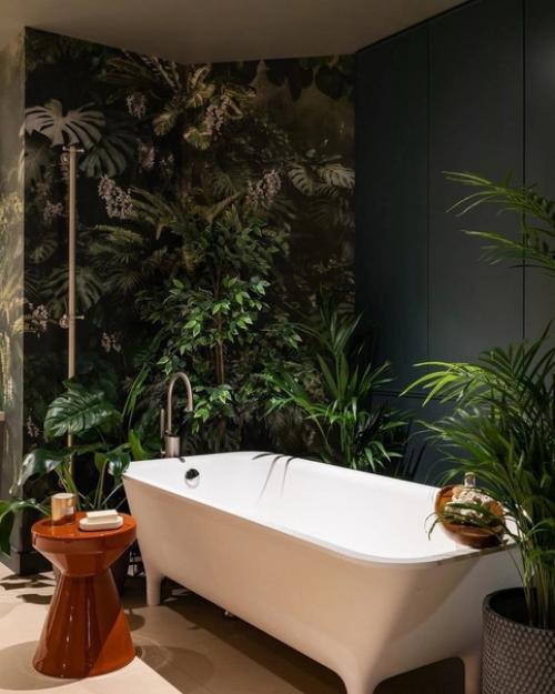 Спокойный интерьер с нотками джапанди. 08