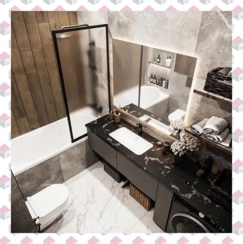 Ванная комната площадью - 4. 87 кв. 05