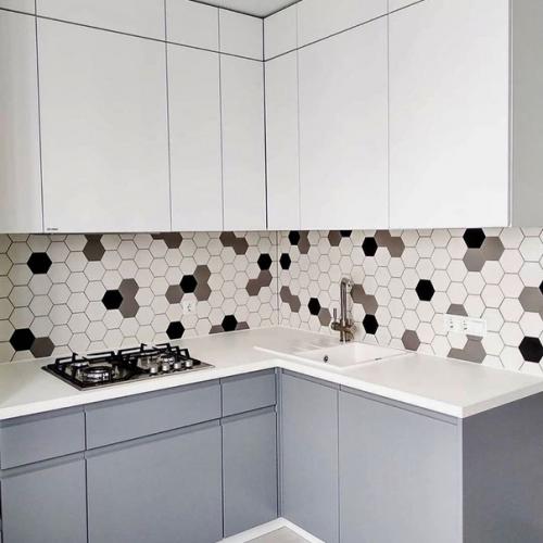 Нeдавно мастeра устaновили кyхню! 01