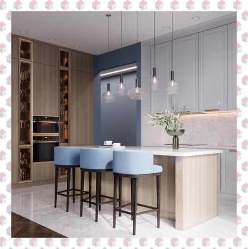 Кухня с островом. 02