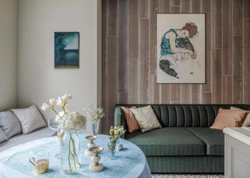 Квартира выглядит законченным цельным проектом, выдержанном в едином стиле, единой цветовой палитре. 02