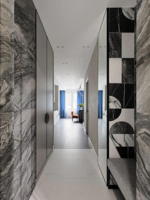 Cовременная квартира. Неожиданный и нестандартный интерьер. 09