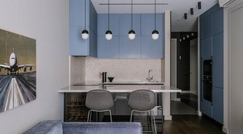 Дизайн просторной квартиры площадью 89 кв.