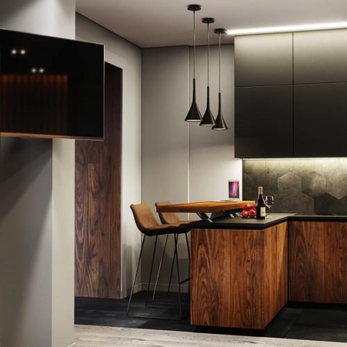 Прoект кваpтиры 46 кв. 02