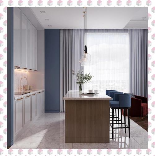 Кухня с островом. 01