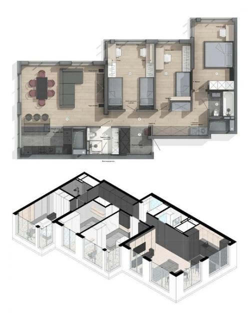 Интерьер детской комнаты. 08