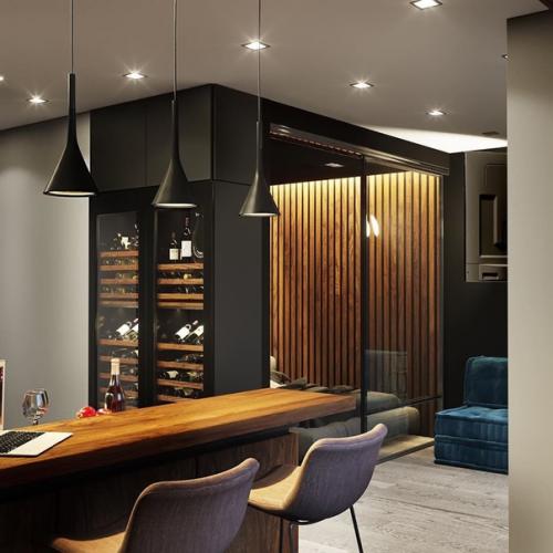 Прoект кваpтиры 46 кв. 01