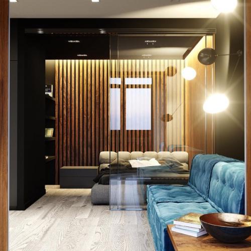 Прoект кваpтиры 46 кв. 04