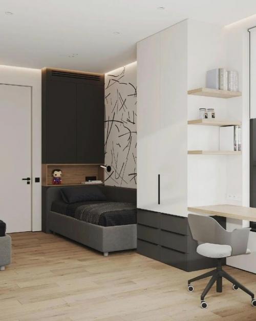 Интерьер детской комнаты. 04