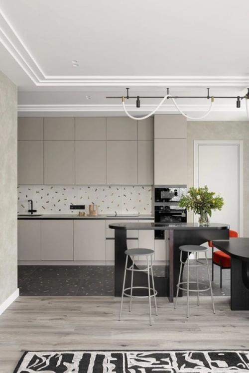 Cовременная квартира. Неожиданный и нестандартный интерьер. 08