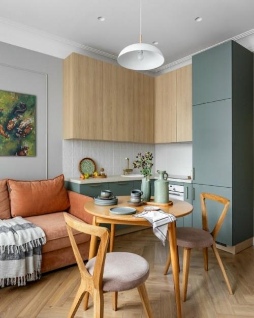 Перед вами - квартира в новостройке, где изначально были лишь голые стены и минимум света. 05