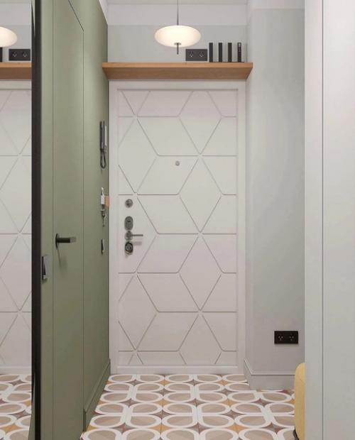 Однокомнатная квартира. Удобство и функционал минимализма. 07