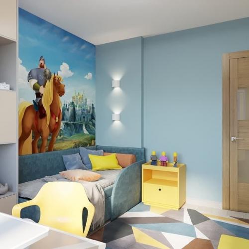 Комната отличная, на мой взгляд - в меру ярко, функционально и не на один год по возрасту. 05