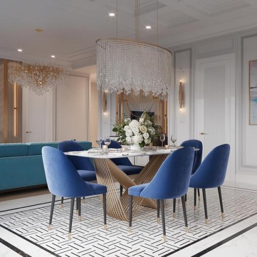 Кухня - столовая.  Стильно и с чувством вкуса все сделано. 03