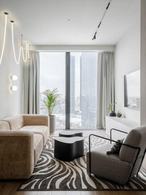 Эта стильная квартира площадью 70 кв. 08