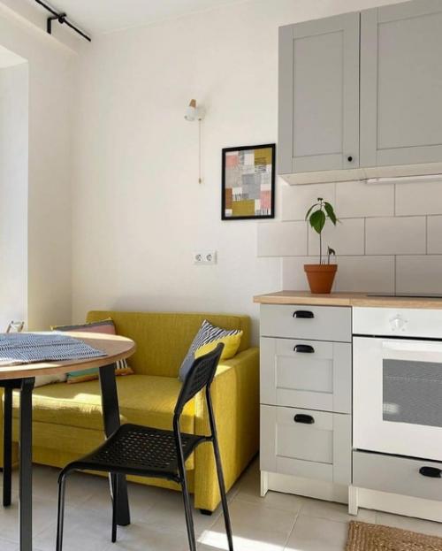 Кухня - гостиная, общей площадью - 10 кв. 02