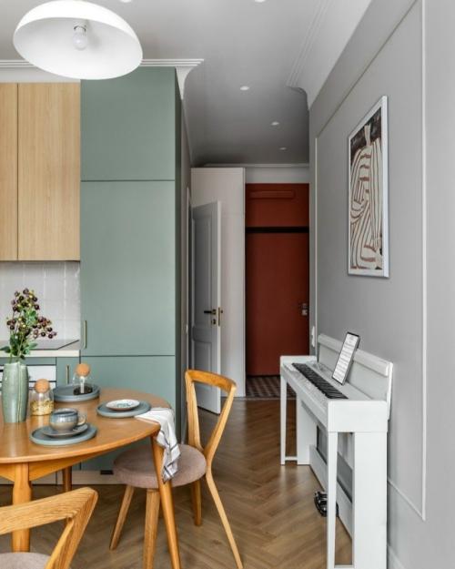 Перед вами - квартира в новостройке, где изначально были лишь голые стены и минимум света. 04