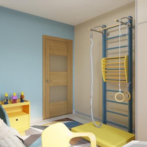 Комната отличная, на мой взгляд - в меру ярко, функционально и не на один год по возрасту. 04