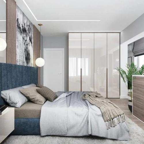 Одна спальня и два варианта исполнения. 07