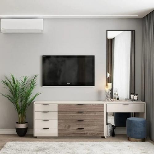 Одна спальня и два варианта исполнения. 08