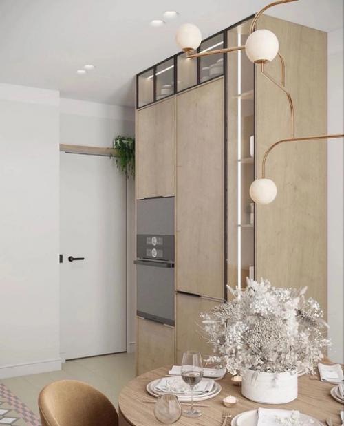 Однокомнатная квартира. Удобство и функционал минимализма. 02