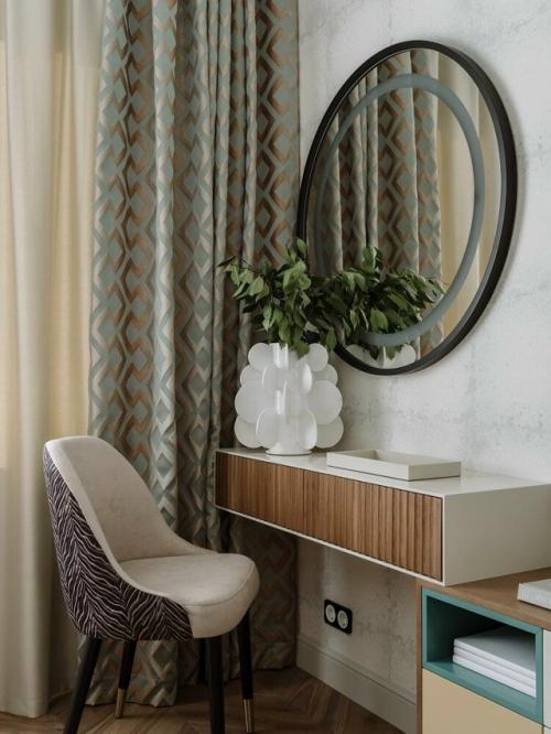 Суперстильная и яркая - эта двухкомнатная квартира площадью 55 кв. 08